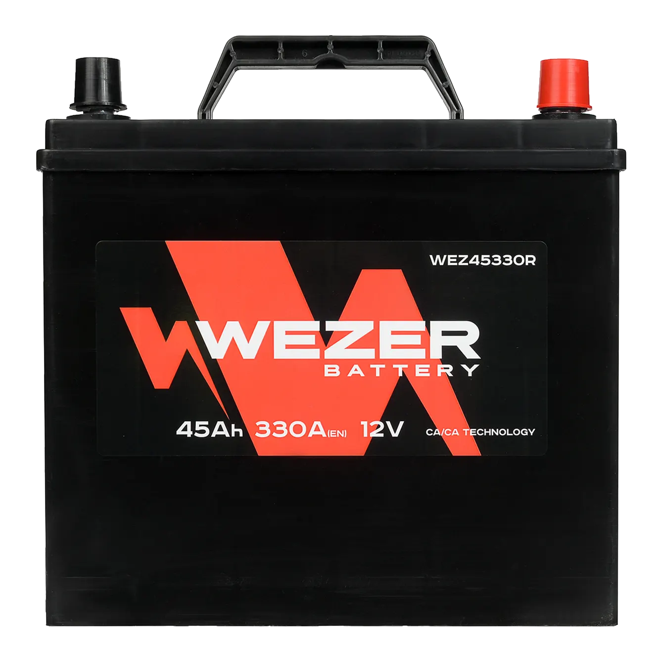Аккумулятор WEZER 45Ah 330A (R)