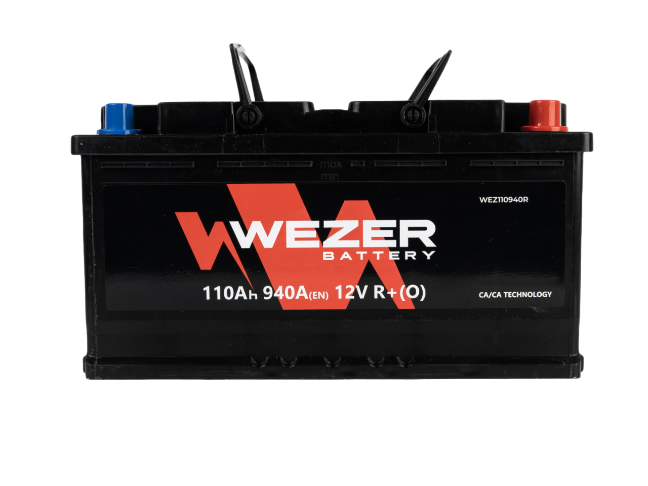 Аккумулятор WEZER 110Ah 940A (R)