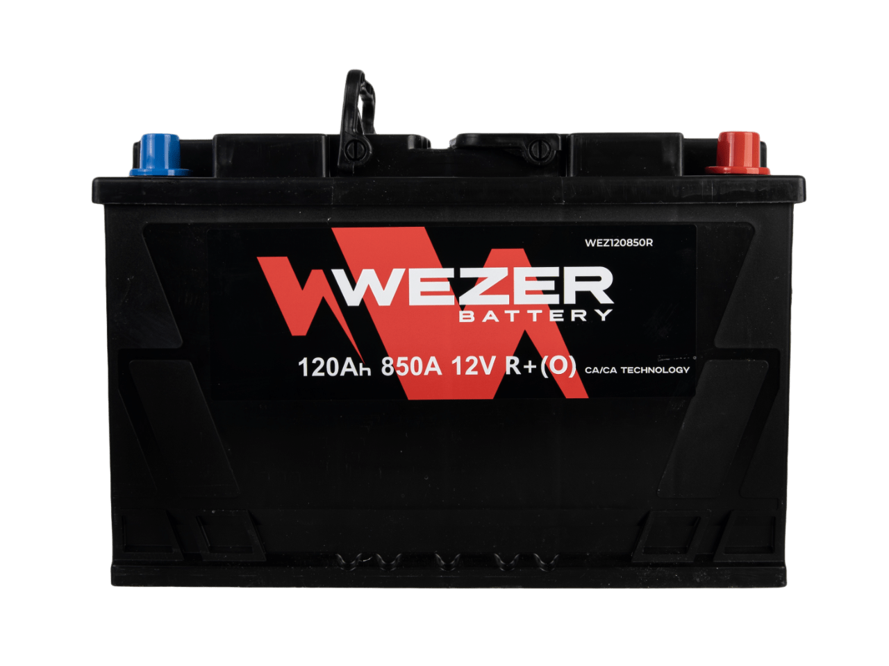 Аккумулятор WEZER 120Ah 850A (R)