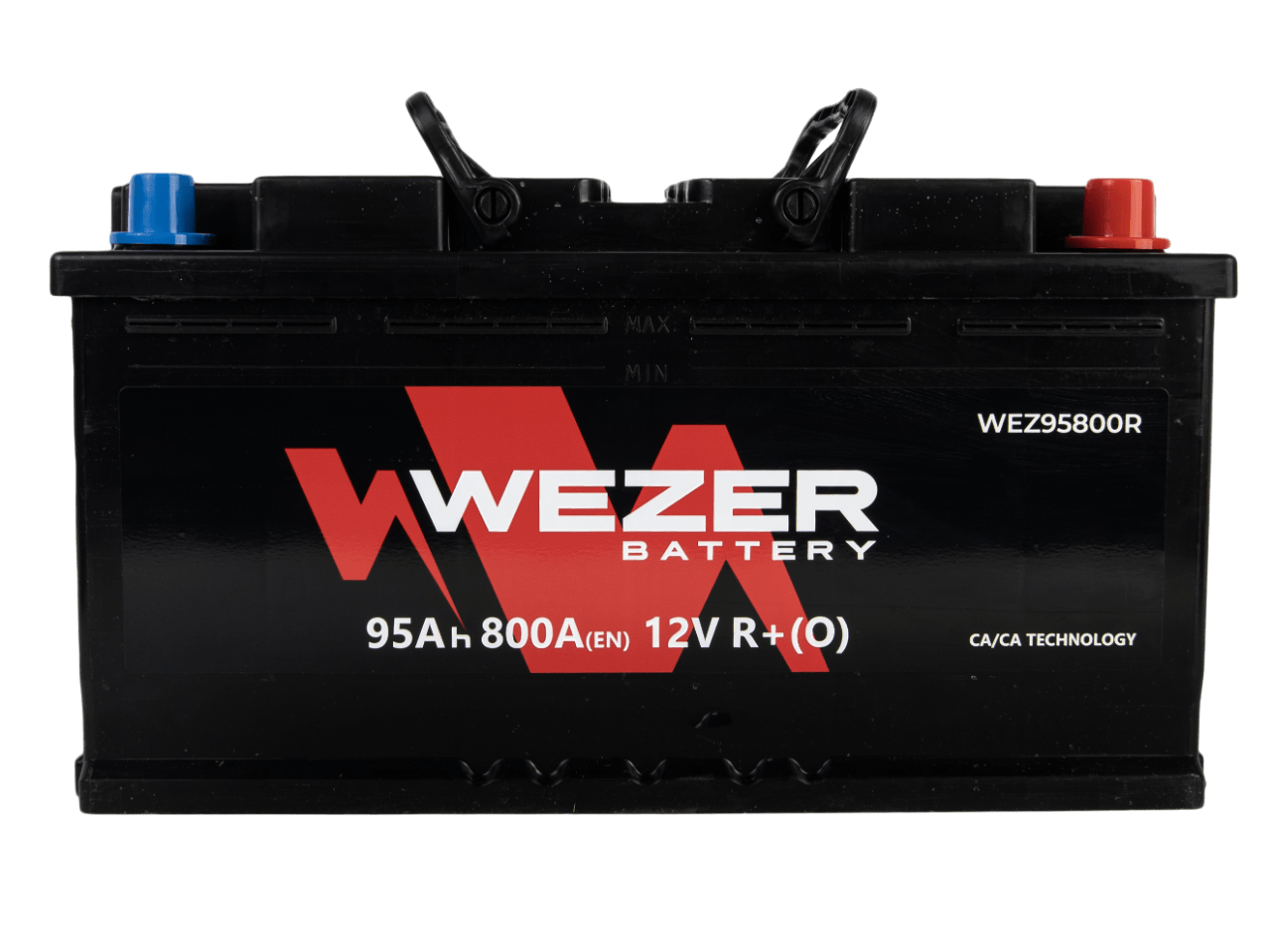 Аккумулятор WEZER 95Ah 800A (R)